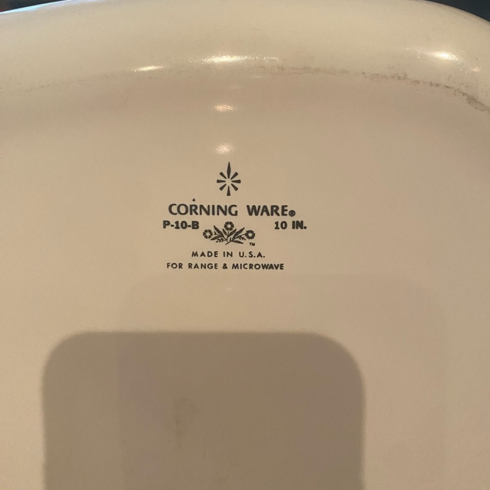Corningware Vintage Blue Cornflower Made in the USA - Three Piece - Picture 6 of 16